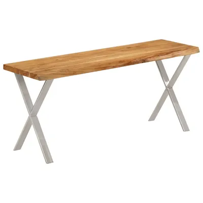 Produktbild von Bank Baumkante 105 cm Massivholz Akazie