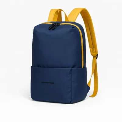 Produktbild von OMNA | Kinderrucksack für Kinder 5-12 Jahre - Gelb-Blau - Leicht und bequem - Ideal für Ausflüge