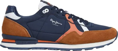 Image de Pepe Jeans Brit Road Chaussures de sport Marron UE 41 Homme Marron UE 41