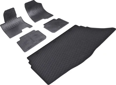Produktbild von Z550202 Kofferraumwanne+Fußmatten passend für Hyundai i30 2 GD Schrägheck Hatchback 5türer 2011-2017