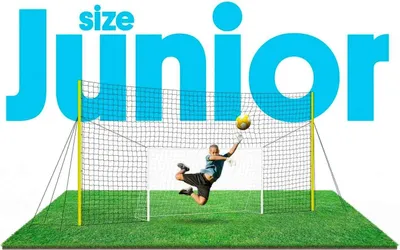 Image de But de football avec rebondisseur et filet d'entraînement – Open Goaaal Junior