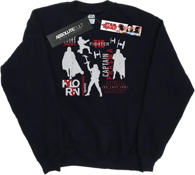 Produktbild von Star Wars - "The Last Jedi First Orders" Sweatshirt für Herren BI46185 (XL) (Schwarz)