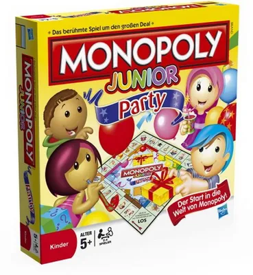 Produktbild von Hasbro Gaming Monopoly Junior Party