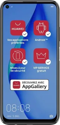 Obrázek produktu pro Huawei P40 lite 16,3 cm (6,4") Hybrid Dual SIM Android 10.0 Mobile Services by Huawei (HMS) 4G USB Type-C 6 GB 128 GB 4200 mAh Černá