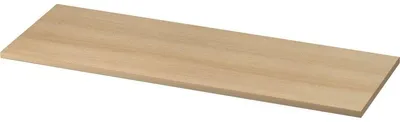 Produktbild von Eiche Abdeckplatte für Schrankwandkombination 120,5x43x2,5 cm mit 0,5 cm Überstand
