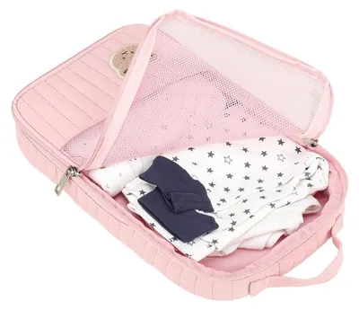 Immagine prodotto di Borsa per pannolini imbottita con motivo orso dei cartoni animati