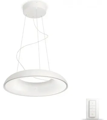 Obrázek produktu pro Philips Hue White ambiance Závěsné svítidlo Amaze, Chytré závěsné svítidlo, Bluetooth/Zigbee, Bílá, LED, Kov, Žárovky bez možnosti výměny