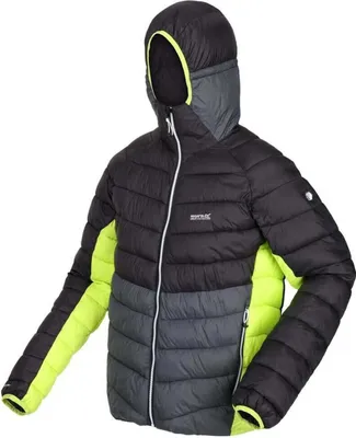 Produktbild von Regatta Steppjacke / Übergangsjacke Herren mit Kapuze, Größe:M, Farbe:Schwarz