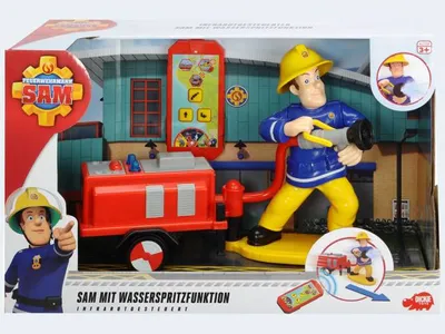 Produktbild von Dickie Feuerwehrmann Sam mit Wasserspritzfunktion