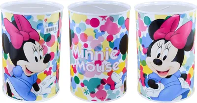 Produktbild von Spardose für Jungs & Mädchen aus Metall Ø 10 cm bekannte Kindermotive