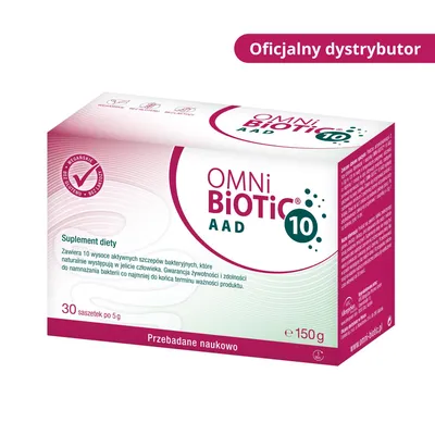 Zdjęcie produktu dla OMNi-BiOTiC® 10 AAD - 30sasz.