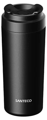 Image de Gobelet de voyage isotherme en acier inoxydable avec revêtement en céramique, 480 ml