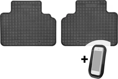 Produktbild von Gummimatten Auto Fußmatten Automatten Passgenau 2-teilig Set - passend für Ford Custom ab 2012