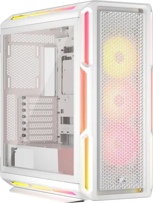 Image de CORSAIR Geh Midi 5000T LX RGB (Tempered Glass) White