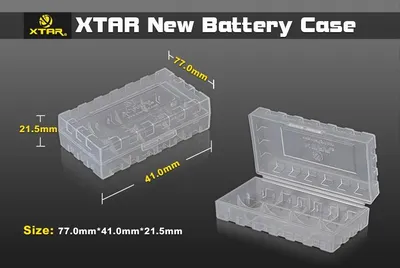 Obrázok produktu pre Xtar Box NEW pre 2x 18650, 4x18350, 4x 16340 s logom Xtar