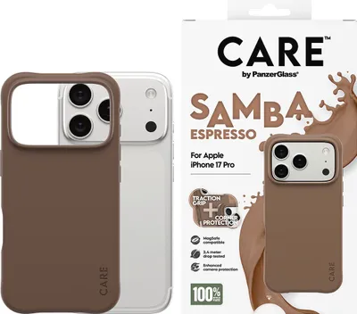 Produktbild von CARE Case Fashionable MagSafe iPhone 17 Pro Espresso