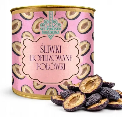 Produktbild von Lyophilisierte Pflaumenhälften 30g - Schronisko Bukowina