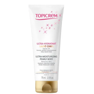 Obrázok produktu pre Topicrem Ultra-hydratačné perleťové telové mlieko 75 ml