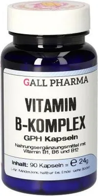 Zdjęcie produktu dla Kompleks witamin z grupy B, kapsułki Gph, 90 szt.