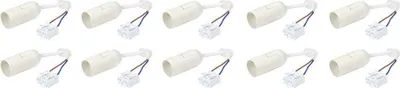 Produktbild von Sygonix SY-4995234 Lampenfassung E14 10er Set 230 V 500 W mit Klemmanschluss