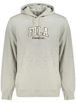 Produktbild von Graues Herren-Kapuzensweatshirt aus Baumwolle im Regular Fit