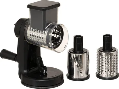 Produktbild von Reibe kurbel 3 klingen silver pro schwarz - 5 five simply smart