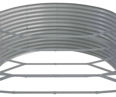 Immagine prodotto di Letto rialzato Acciaio verniciato a polvere 584x140x68 cm Grigio