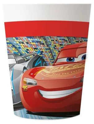 Obrázok produktu pre Plastové poháre Cars Birthday, 230 ml, 2 ks