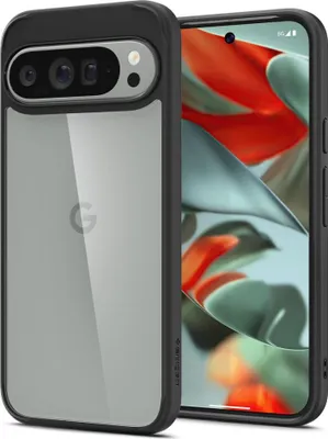 Zdjęcie produktu dla Spigen ACS07724, Pokrowiec, Google, Pixel 9 Pro XL, 17,3 cm (6.8"), Czarny, Przezroczysty