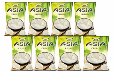 Produktbild von XOX Asia Krupuk Krabbenchips 100g, 10 er Pack