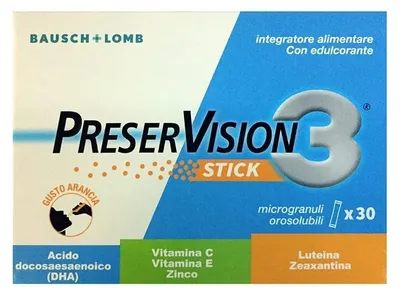 Produktbild von PRESERVISION 3, 30 lösliche Sticks, 2 g