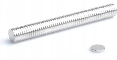 Produktbild von Neodym Magnete  6x1,5 mm N38 100 Stück, Extrem stark, Magnettafeln, Kühlschränke, Whiteboards, DIY