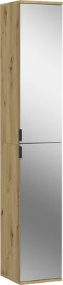 Produktbild von Spiegelschrank >Projekt X< in Artisan Eiche / Spiegelglas - 30x193x34cm (BxHxT)