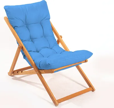 Image de Skye Decor, My006 - Blue, chaises de jardin, bleu, bois, 59 x 90 x 44 cm