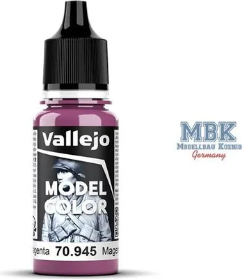 Produktbild von Vallejo 70.945, 17 ml, Magenta, Matte, Flasche