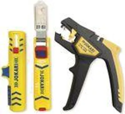 Obrázok produktu pre Jokari Hausinstallationsset Basic Abisolierzange Kabelentmantler Kabelmesser