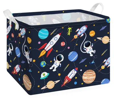 Produktbild von Aufbewahrungsbox für Kinder, 40 x 30 x 30 cm, mit Tragegriffen