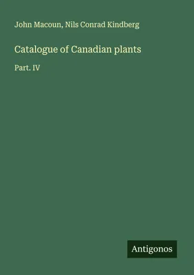 Produktbild von Catalogue of Canadian plants