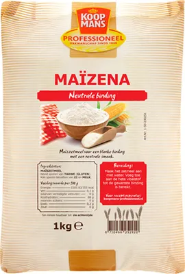 Produktbild von Koopmans Professioneel Neutrale Bindung aus Maismehl Tasche 1 Kilo