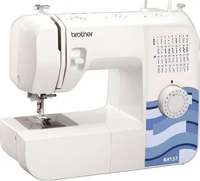 Obrázek produktu pro Šicí stroj BROTHER RH-137, 37 stehových programů, 6 transportních zubů, LED osvětlení, volné rameno