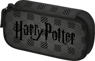 Image de BAAGL Trousse d'écolier Harry Potter Poudlard noir