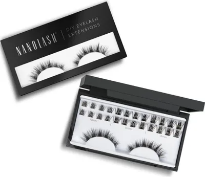 Produktbild von Nanolash DIY Eyelash Extensions künstliche Wimpern zur Wimpernverlängerung für zu Hause Harmony