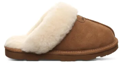 Image de Bearpaw : Chaussons d'intérieur en peau de mouton LOKI II, doublés de matière chaude et douce