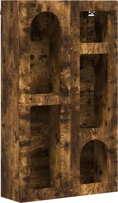 Obrázek produktu pro vidaXL Nástěnná skříňka z kouřového dubu 59 x 20 x 100 cm Materiál na bázi dřeva
