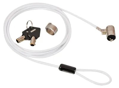 Produktbild von Lindy 20912, Metallisch, Rundkeil, Kunststoff, Stahl, 1,8 m, 4 mm
