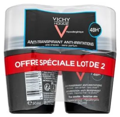Image de Déodorant pour peau sensible Homme 48H Deo roll-on (Anti-Transpirant Extra Sensitive) 2 x 50 ml