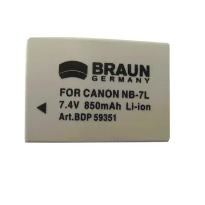 Obrázok produktu pre Batéria CANON NB-7L (BDP-CNB7L, 850 mAh)