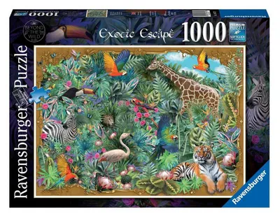 Image de Ravensburger Puzzle 1000 p - evasion exotique