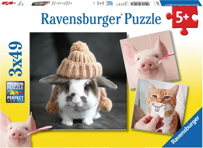 Produktbild von Witzige Tierportraits Ravensburger 08028