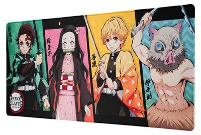 Produktbild von Erik Editores Demon Slayer Xl Mauspad Mehrfarbig  Mehrfarbig One Size